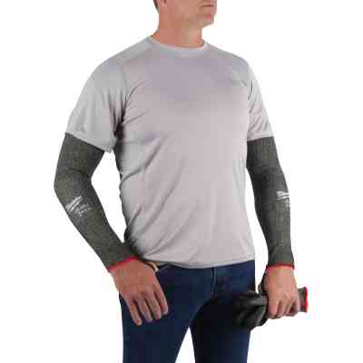 Нарукавники захисні Milwaukee з рівнем опору порізам E, 45 см (4932479937) Вінниця