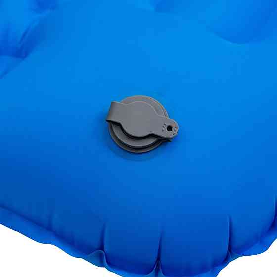 Надувний туристичний матрас для палатки 190х55 см, синій Київ