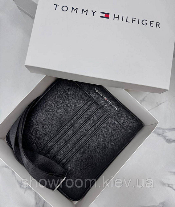 Мужская брендовая сумка, барсетка, планшетка через плечо TH (1755) Киев - изображение 2