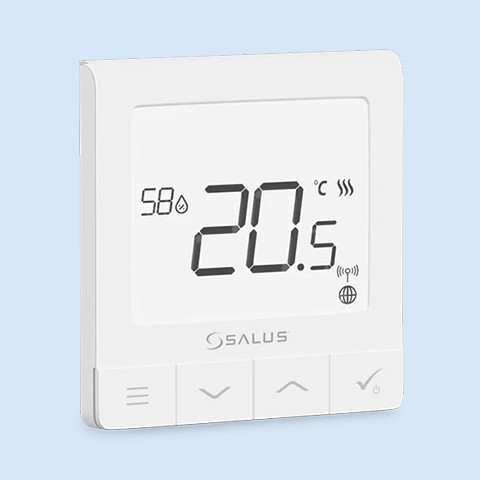 SALUS SQ610 Универсальный беспроводной термостат QUANTUM, питание 230В Киев - изображение 1