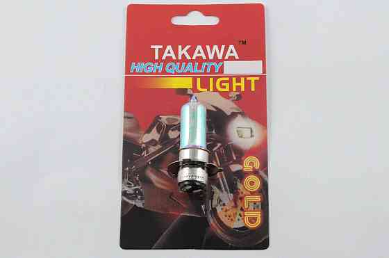 Лампа P15D-25-3 (3 вуса) 12V 50W/50W (хамелеон райдужний) (блістер) Мукачево