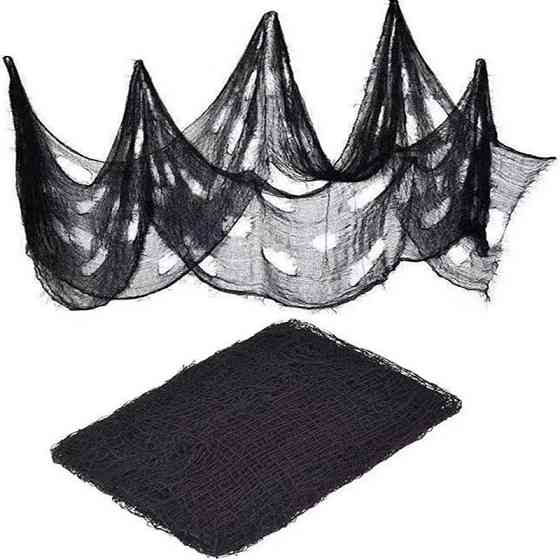 Ткань хэллоуин 1 штука 180 на 80 см черный Киев