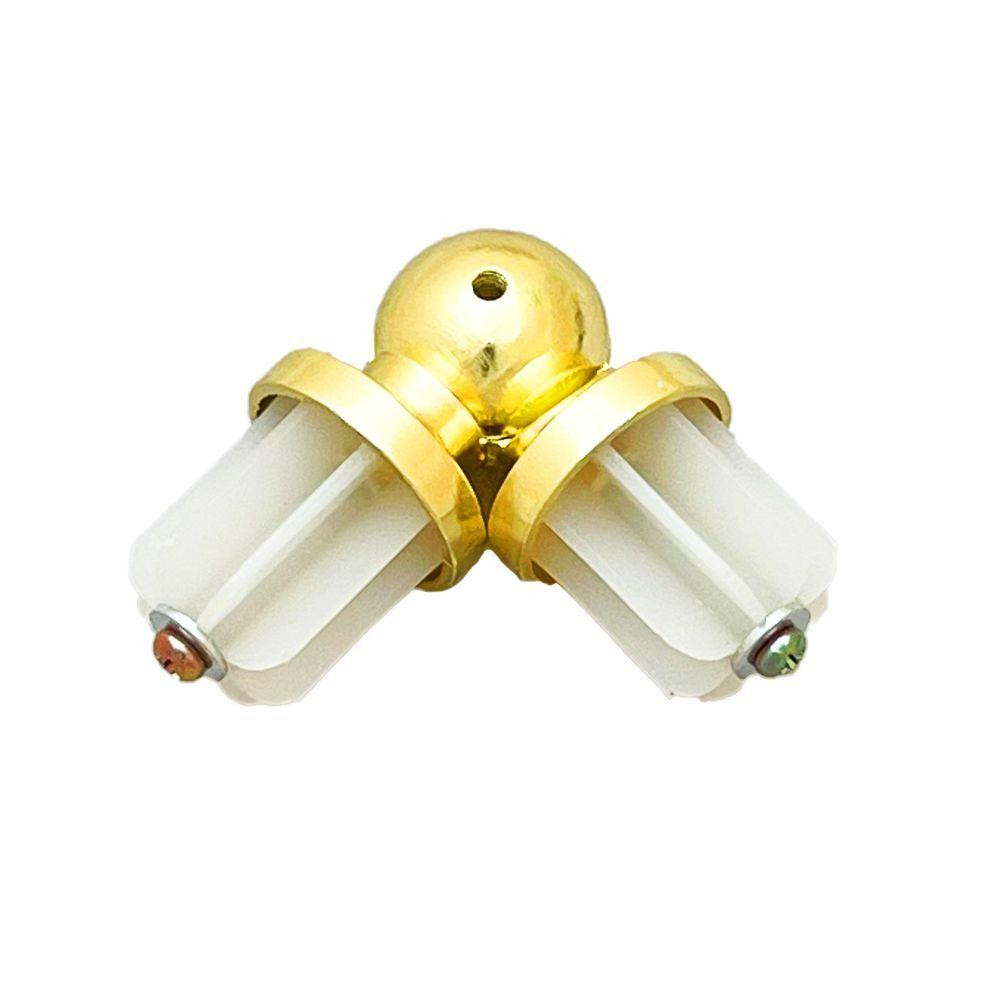 КУТОВИЙ з'єднувач для труби Orvit 25 мм ЗОЛОТО Львов - изображение 1