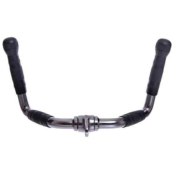 Рукоятка для тяги на трицепс и тяги к животу обрезиненная Zelart 2738 Киев