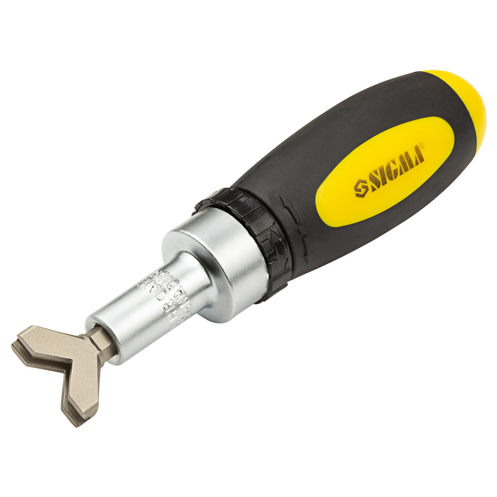 Sigma Отвертка с реверсом + биты 101шт CrV (кейс) SIGMA (4002501) Коломыя - изображение 2