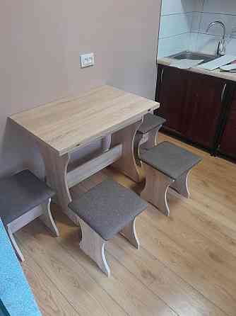 Стол раскладной 59х89 см для кухонного уголка - Дуб Самоа Львов