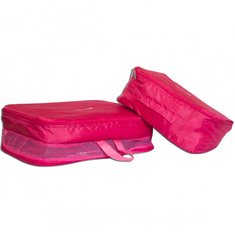 Дорожные органайзеры сумки в чемодан для вещей 5 шт C002 (Розовый) Сумы - изображение 4