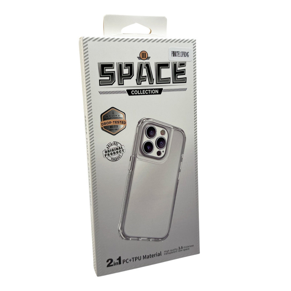 Чохол для смартфона Space III for Xiaomi Redmi Note 13 Pro 4G/Poco M6 Pro 4G Transparent Київ - фото 2