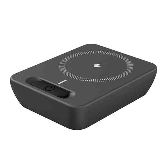 Повербанк INTERTOOL WT-7010, 6400 мАг/3,7 В, з бездротовою зарядкою 15 Вт, для зарядних станцій, з індикатором заряду Львів