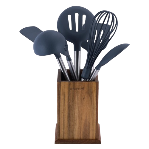 Набір кухонного приладдя 7 предметів:(6шт + підставка) 5034 KAMILLE Житомир - изображение 2