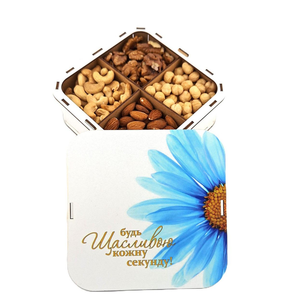 Подарочний набор орехов в праздничной упаковке на 8 марта, Новый Год, День рождения, День учителя для женщины. Одесса - изображение 1