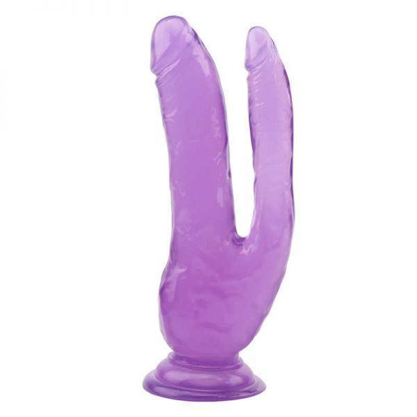 Фалоімітатор подвійний 8.0 Inch Dildo, Purple Sex Aura Київ - фото 2