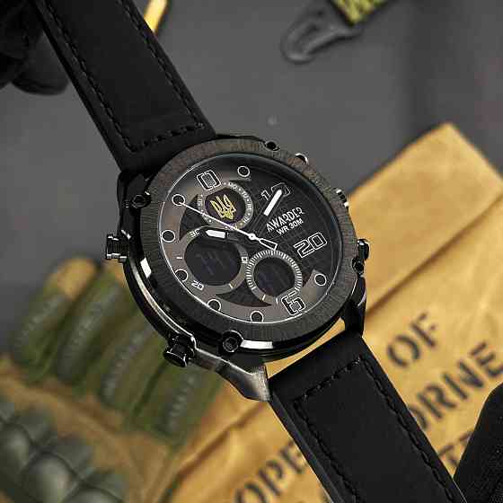 Awarder 017 Тризуб золото All Black Киев