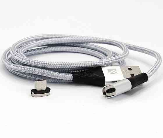 Магнітний кабель MicroUsb Floveme 1 м Gray Київ