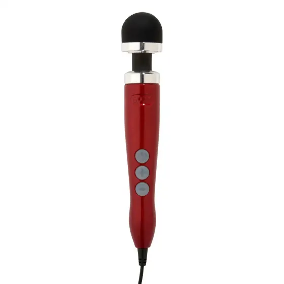 Вібромасажер DOXY Die Cast 3 Candy Red, дуже потужний, живлення 220В, металевий корпус Львів