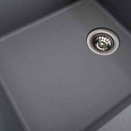 VALESO Гранітна мийка для кухні VALESO ROMA 7850 матова Сірий металік Киев