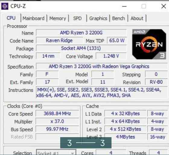 Процесор: AMD3 2200G AM4.Ryzen 3 2200g am4 Київ