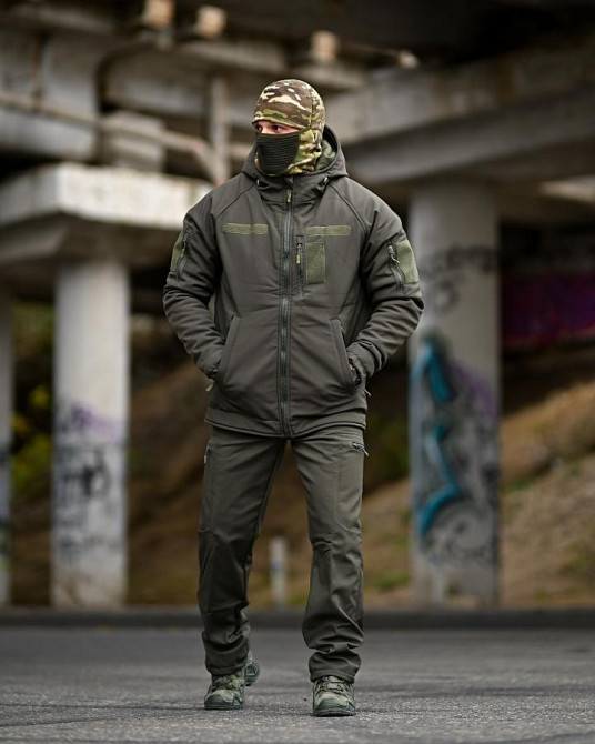 Зимовий тактичний костюм gamma original олива ПП8165 Одеса - фото 12