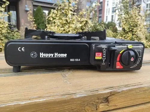 Туристическая газовая горелка плитка с пьезоподжигом + кейс Happy Home BDZ-155A Коломыя - изображение 3