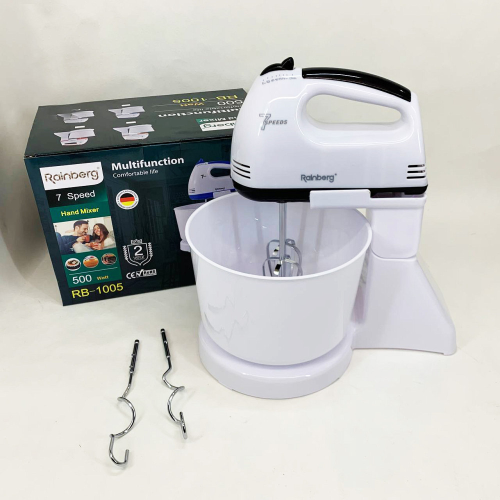 Міксер для хлібного тіста, Міксер побутовий для кремів з функцією регулювання швидкості EI-61 Івано-Франківськ - фото 4