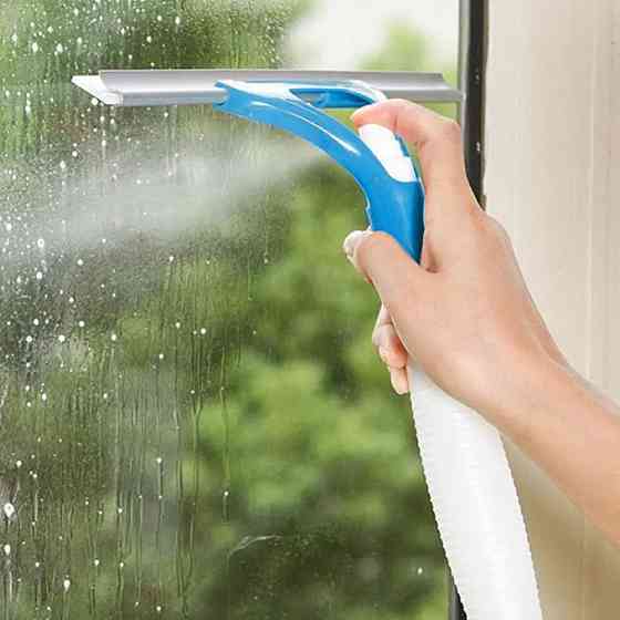 Швабра для миття вікон із пульверизатором SBR Київ