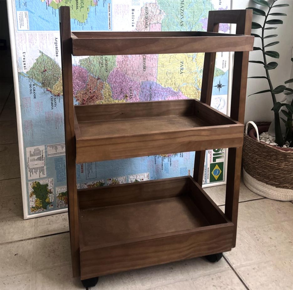 Етажерка для ванної на коліщатах "Омалітера" робуста Миколаїв - фото 1