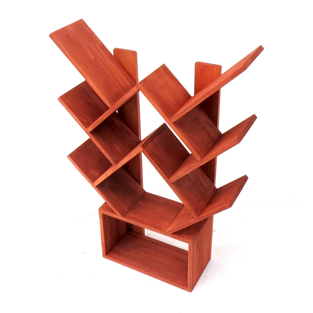 Книжковий стелаж "Рембрант 2" корал Миколаїв - фото 4