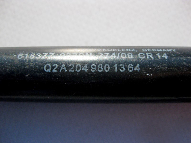 Mercedes-Benz  A2049801364 Газовий упор - амортизатор капота C-Class W204 Одеса - фото 3