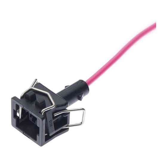 Разъем коннектор с проводом, 1-кон., Датчик Температуры, металл, 357972751, VAG Германия, Audi, Bugatti, Porsche, Seat, Skoda Киев