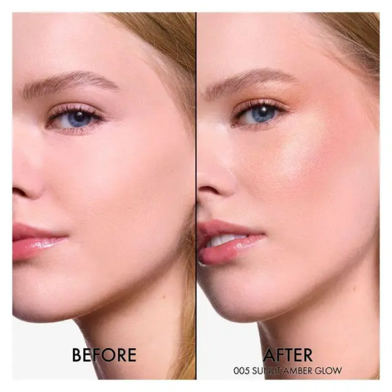 Палітра з рум'ян і хайлайтера Dior Backstage Glow Maximizer Palette 005 Sunlit Amber Glow Слов'янськ