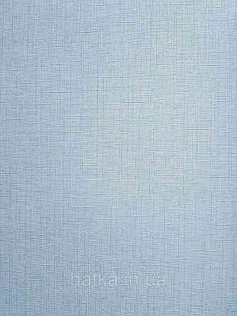 Шпалери метрові вінілові на флізелін Erismann Nature soul однотонні структурні тонка смужка бірюзові Київ