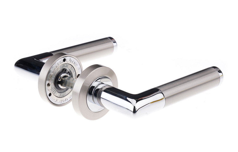 Ручка Linea Cali, модель KARINA Матовый никель/хром Киев - изображение 4