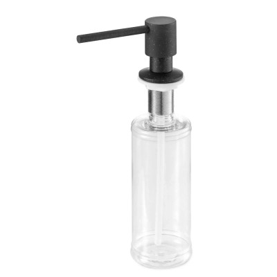 Дозатор для рідкого мила GRANADO Redondo black shine (gd0201) Вінниця - фото 1