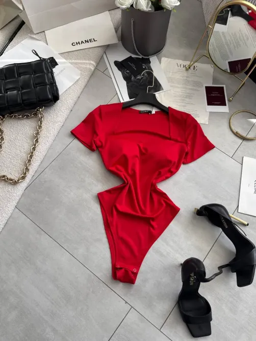 Боді Push-UP з коротким рукавом – ваш універсальний вибір для стильного образу. Одеса - фото 8