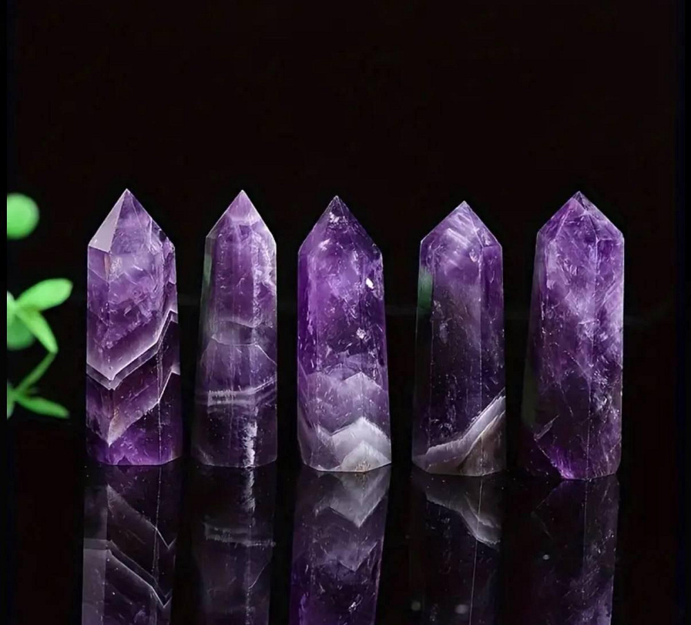 Аметист обеліск 6 см – натуральний камінь Київ - фото 4