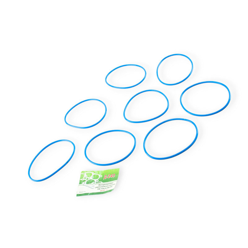 Кольца Д-240,Д-65 (комплект 8шт) силикон гильзы Мукачево - изображение 1