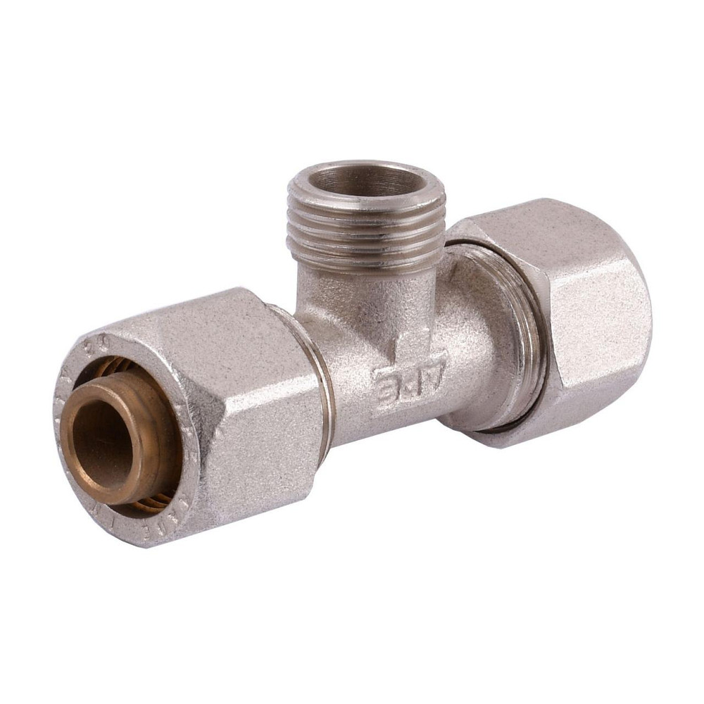 Трійник із зовнішньою різьбою APE ITALY 733 L 20х1/2″x20 (000000892) Київ - фото 2