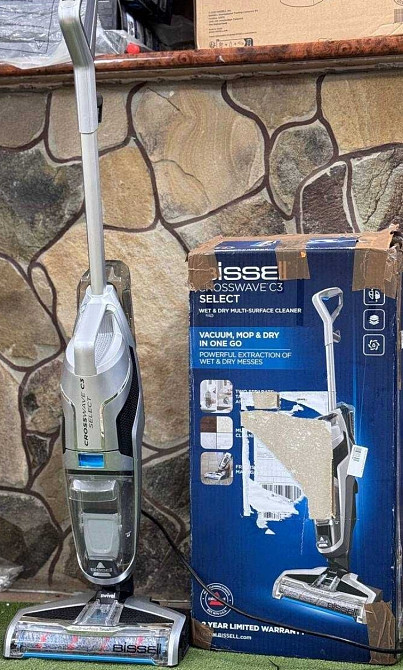 BISSELL CrossWave Select C3 3551N вертикальный пылесос моющий. Харьков - изображение 4