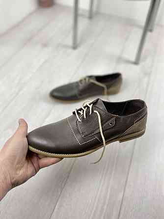 Туфлі чоловічі ВАДРУС натуральна шкіра світлі 44р темні 41р руді 39р 41р 43р 44р (код 39-29см 4 Коломия