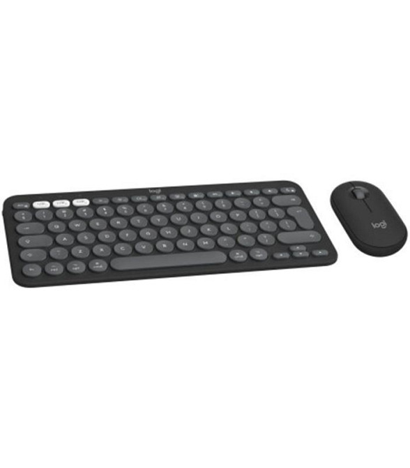Комплект (клавіатура, миша) бездротовий Logitech Pebble 2 Combo for Mac Graphite (920-012244) Чорний Харьков - изображение 2