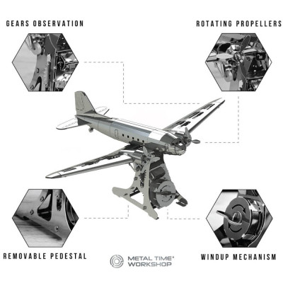 Конструктор Metal Time колекційна модель Remarkable Douglas (MT057) Вінниця - фото 3
