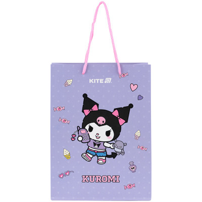Подарочный пакет Kite Kuromi, 18х24 см (HK25-265-2) Винница - изображение 2