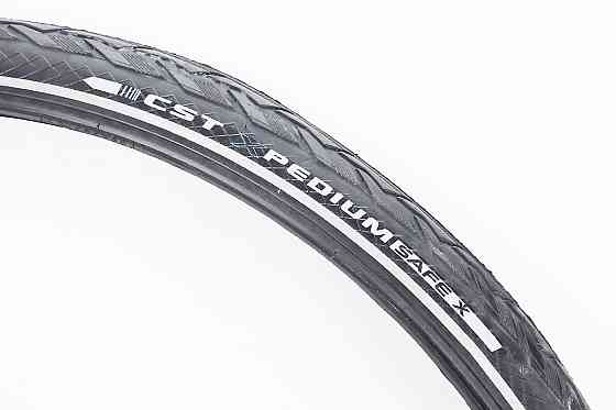 Шина 28"x1,75х2 (47-622) дорожня зі світловідбиваючою смугою (захист 3мм) SKIP С1880 Бершадь
