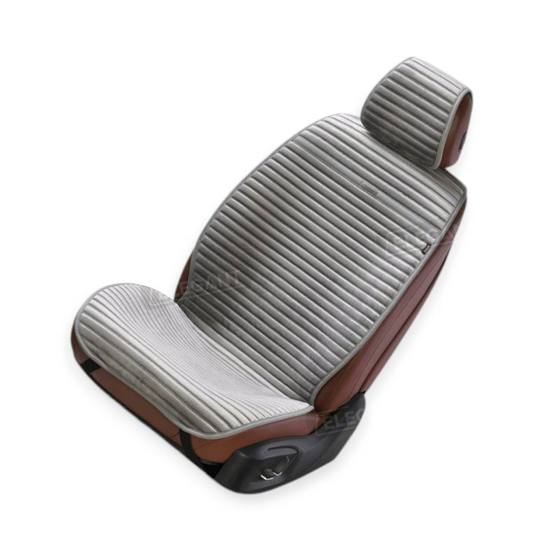 Накидки на сиденье napoli (перед+зад) полоса серые Мукачево - изображение 2