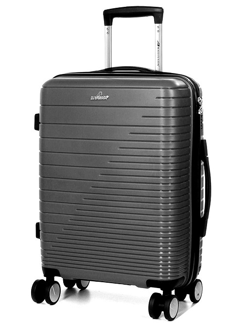 Чемодан полипропиленовый SNOWBALL MADISSON 33703 малый 55 см графит Киев - изображение 1