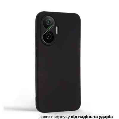 Чохол до мобільного телефона BeCover Silicone Poco F7 Black (713776) Вінниця