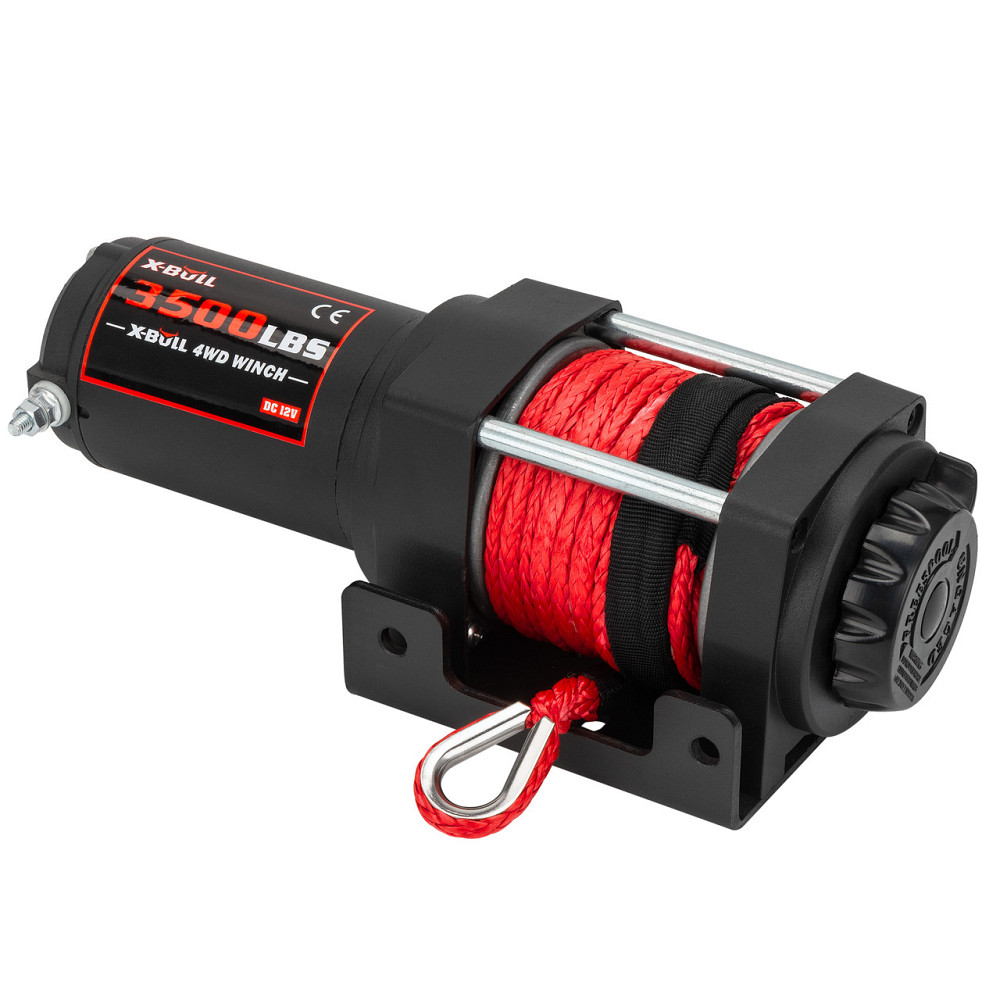 Лебедка Для Квадроцикла И Пикапа Электрическая С Синтетической Веревкой Киев - изображение 1