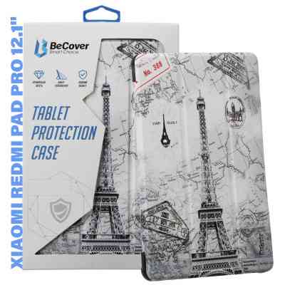 Чехол для планшета BeCover Smart Case Xiaomi Redmi Pad Pro 12.1'' Paris (711310) Винница