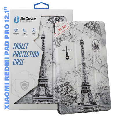 Чехол для планшета BeCover Smart Case Xiaomi Redmi Pad Pro 12.1'' Paris (711310) Винница - изображение 1