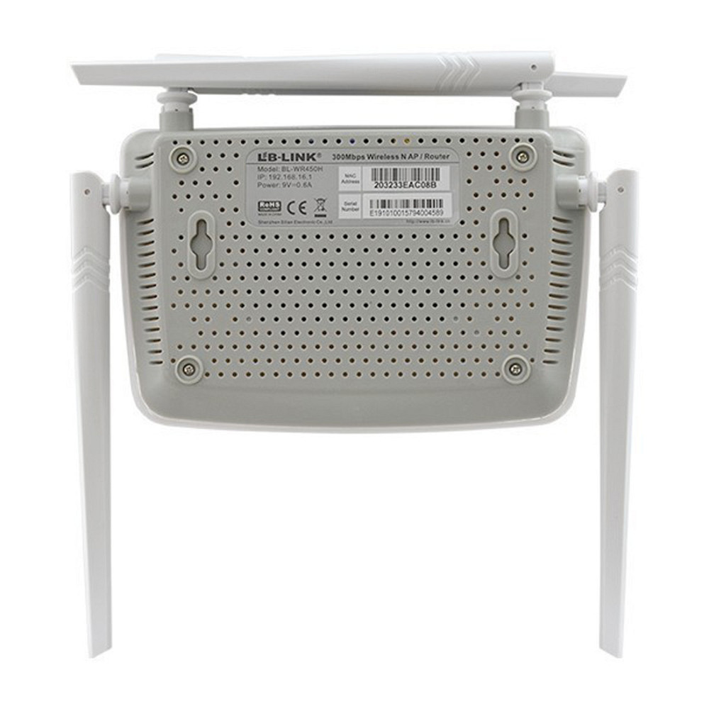 Wi-fi роутер до 300 Mbps LB-LINK BL-WR450H SBR Киев - изображение 6